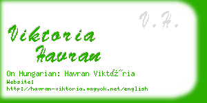 viktoria havran business card